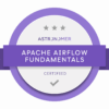APACHE airflow fundamentals logo.